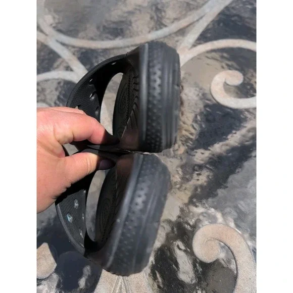 Crocs Classic Slide  Mens 5 Tie Dye Multicolor Comfort Slip Ons Casual Women's 7 - Picture 3 of 6